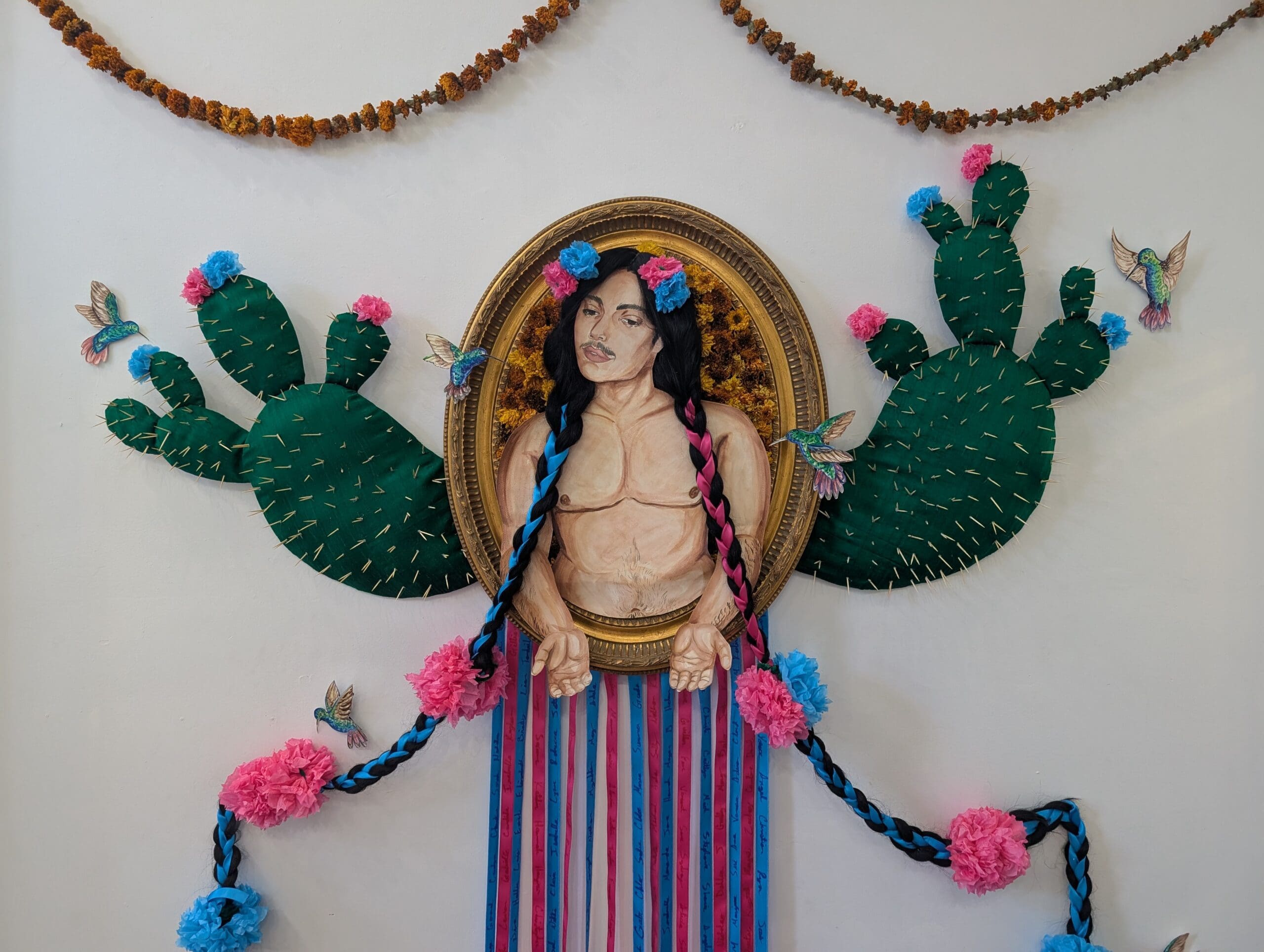 Nuestra comunidad salva vidas- Our Community Saves Lives by Vaquero Azul_Closeup