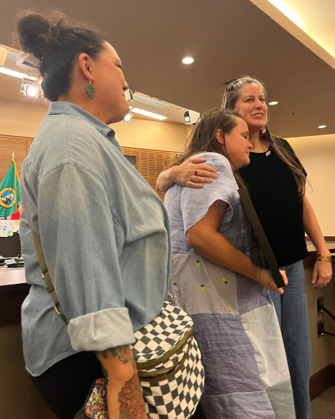 As part of the Tacoma City Council proclamation, the AMOCAT Arts Awards were announced and shared with the community resulting in an emotional and tearful acceptance. 